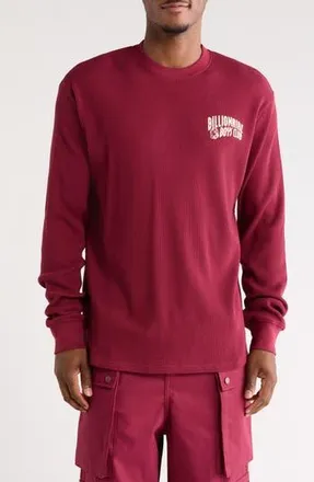 Billionaire Boys Club Thermal Knit Sweatshirt in Rhododendron at Nordstrom Rack, Size Xx-Large