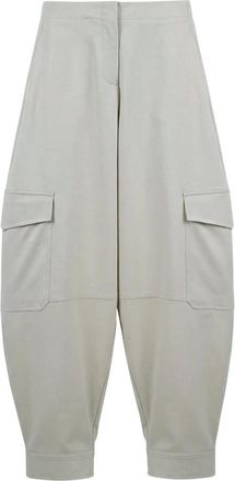 Alysi Pantaloni larghi - - Trousers - Donna - Grigio - 2XS