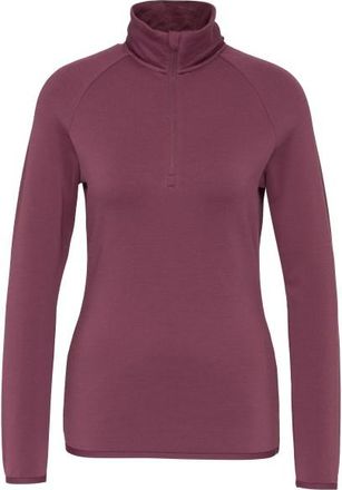 Stoic MerinoSoft245 TuleboSt. II Half Zip Merinounterw&auml;sche f&uuml;r Damen | lila
