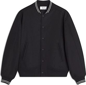 Maison Kitsun&eacute; Giubbino - Heren - Bomber jackets - Zwart - S - Jassen