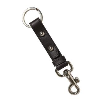 Dolce & Gabbana Portachiavi in Pelle con Dettaglio Logo - - Accessories - Donna - Nero - ONE SIZE