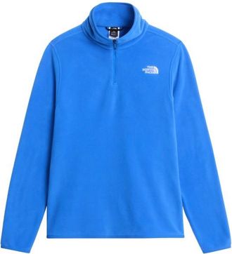The North Face Glacier Fleece 1/4 Zip Jacket Fleecepullover f&uuml;r Damen | blau