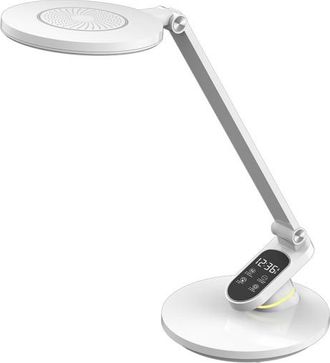 Fabrilamp Flexo Hamlet Blanco 10w 800lm 3000-4500-6000k Hora Reg.intensidad Aviso Descanso 44,3x19,1x28,3cm