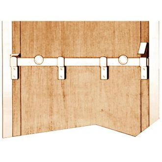 OEM Hercule Barra De Seguridad Acero Bicromatado 1,5m