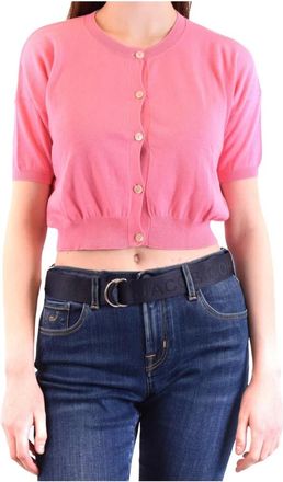 P.A.R.O.S.H. Cardigans - Dames - Vesten - Roze - S - Truien & Vesten