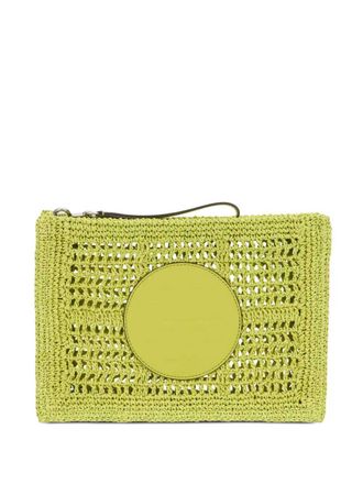 Tory Burch Tory Burch Ella Clutch mit Logo-Applikation