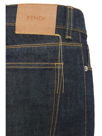 Fendi Long Jeans - Navy