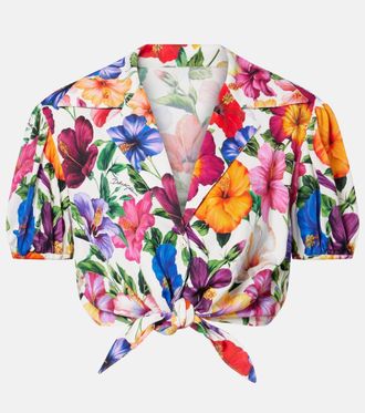 Dolce & Gabbana Crop top floral