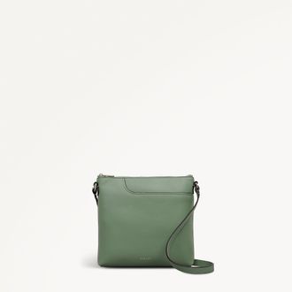 Radley London Pistachio Small Ziptop North-South Cross Body Bag Pockets SS26 Radley London