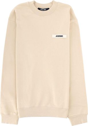 Jacquemus Sweatshirt mit Grosgrain-Logo