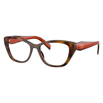 Prada Cat-eye Frame - unisex - Prada - Glasses - Brown - 53 MM - Accessories