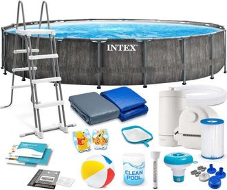 OEM Piscina De Jard&iacute;n Con Estructura 549 X 122 Cm 18 En 1 Intex 26744