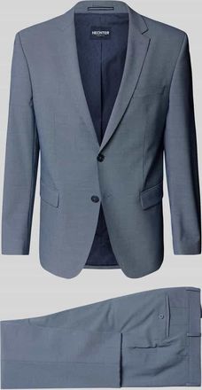 Daniel Hechter Anzug mit feinem Strukturmuster in Marine, Gr&ouml;&szlig;e 27