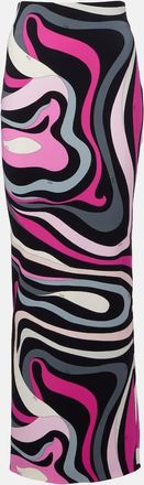 Pucci Gonna lunga Marmo a vita alta