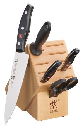 Zwilling TWIN Signature 6-Piece Knife Block Set in Black at Nordstrom