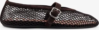 Alaia Ballerine Ballet Flats in rete - ALAIA - gender_Woman