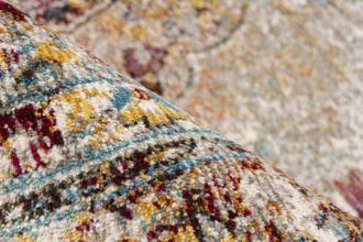 Kayoom Teppich KAYOOM Blazing Star, multi, Teppiche, B : 200cm 1 Stk., 10mm, L: 290cm, Polypropylen, Teppich, Kurzflor, B:200cm H:10mm L:290cm