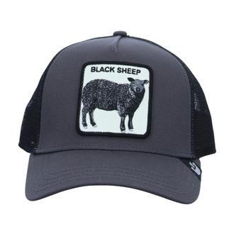 Goorin Brothers Trucker Cap Cappellino Animal Farm The Black Sheep - unisex - Petten - Grijs - ONE Size - Katoen - Accessoires