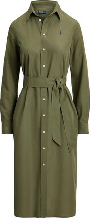 Ralph Lauren Polo Pony Belted Shirt Dress