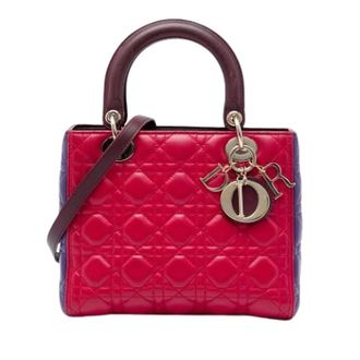Dior Pre-owned Lady Dior - Dames - Pre-owned - Rood - Maat: ONE Size Leer
