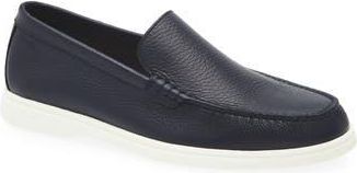 BOSS Sienne Moc Toe Slip-On Sneaker in Dark Blue at Nordstrom Rack, Size 13