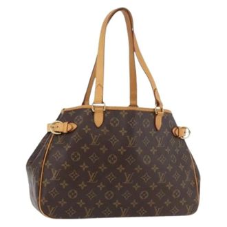 Louis Vuitton Pre-owned Handbags, female, Brown, Size: ONE SIZE Pre-owned Batignolles Horizontal Tote