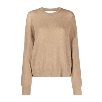Iro Round-neck Knitwear, female, Brown, XS, Pullover