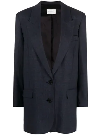Isabel Marant Precious wool blazer - Blu