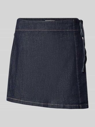 LeGer By Lena Gercke Minirock mit Viskose-Anteil in Denim-Optik Modell Swantje in Dunkelblau, Gr&ouml;&szlig;e 38