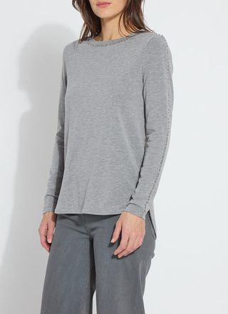 Lyssé Iman Embellished Top