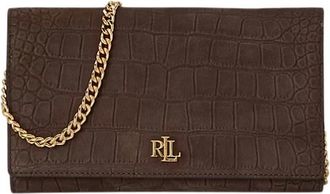 Ralph Lauren Adair II Wallet on a Chain - - Bags - Donna - Marrone - ONE SIZE