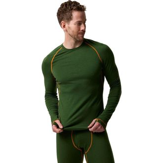 Backcountry Cedars Rws Merino Lt-Wt Baselayer Crew Top - Mens in Douglas Fir at Nordstrom, Size Small