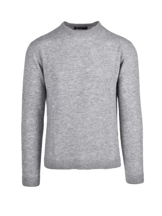 Daniele Fiesoli Crewneck Pullover In Extrafine Merino Wool Blend
