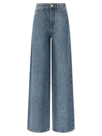 Self Portrait Cotton Jeans Womens