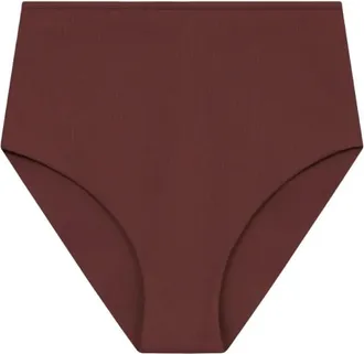 Mymarini Highwaist Shorts Bikini-Bottom f&uuml;r Damen | rot