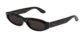 Retro Superfuture CINEMA BLACK 3Q2 Mens Sunglasses Black Size 55