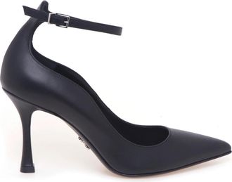 Sergio Levantesi Dusy Pump - Dames - Pumps - Zwart - 41 EU - Leer - Schoenen