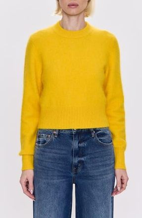Pistola Denim Sara Crewneck Sweater in Citron at Nordstrom Rack, Size Medium