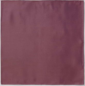 Blick. Einstecktuch aus reiner Seide in Rose, Größe 1