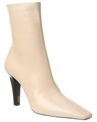 Saint Laurent Jill 95 Leather Bootie