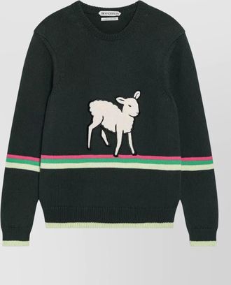 J.W.Anderson striped crew neck jumper