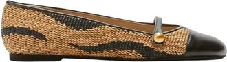 N&deg;21 Ballerina - Dames - Ballerinas - Veelkleurig - 40 EU - Leer - Schoenen