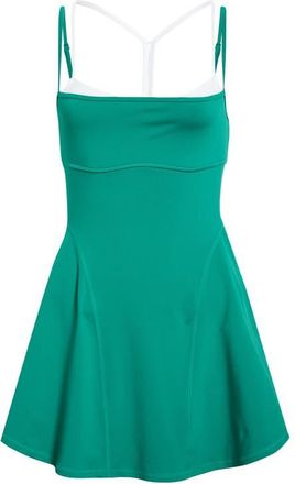 Free People FP Movement Baseline Tennis Dress in Green Glow Combo at Nordstrom, Size X-Small