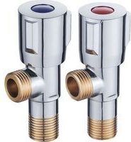 OEM Grifo Triangular De Cobre Para Calentadores De Agua Fr&iacute;a Y Caliente, 1 Entrada, 2 Salidas, Grifo De Suministro De Agua Dom&eacute;stica De 4 V&iacute;as