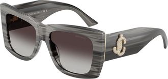 Jimmy Choo London JC5036B 50638G Womens Sunglasses Grey Size 54