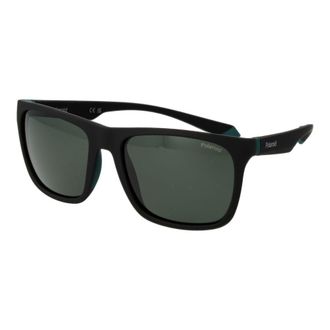 Polaroid Unisex Black Plastic Sunglasses - One Size