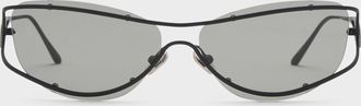 Charles & Keith Ainsley Geometric Sunglasses