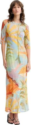 Never Fully Dressed Sydney Maxi Jurk - Dames - Maxi kleedjes - Veelkleurig - S - Polyester - Kleedjes