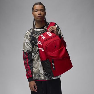 Nike Jordan Mens Jordan Air Patrol Backpack (29L) in Red | MA0924-R78