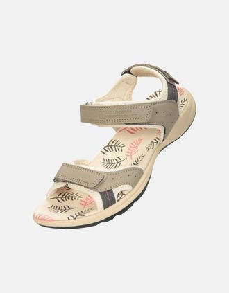 Mountain Warehouse Womens Mountain Warehouse Womens/Ladies Athens Leaves Sandals - Cream - Size: 4